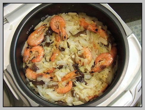鮮蝦奶油燉飯