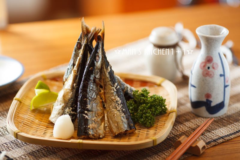 鹽烤秋刀魚