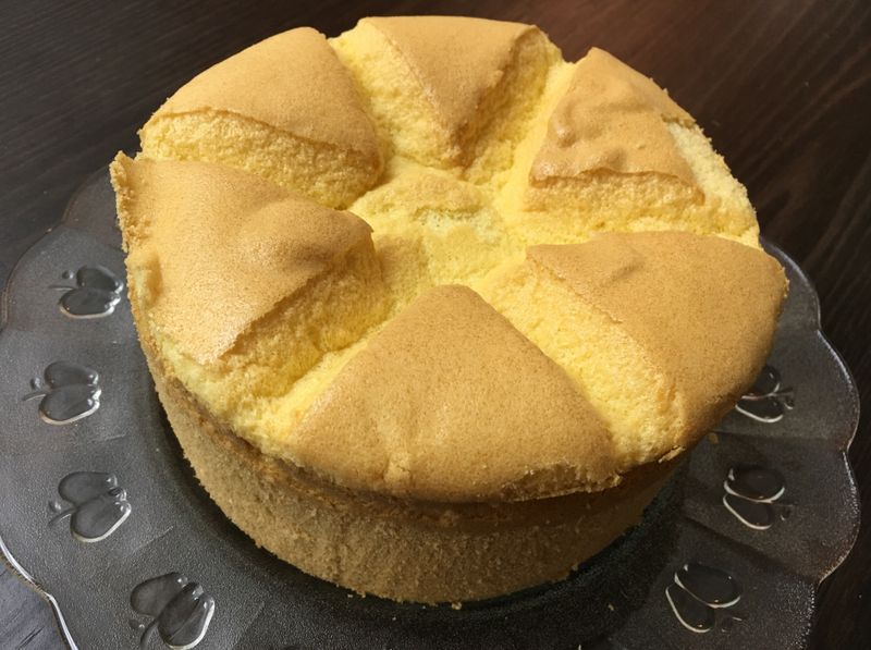 寶寶食譜-低油減糖戚風蛋糕(6寸)
