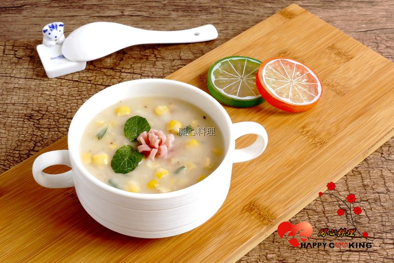 一鍋到底!電鍋料理~~玉米濃湯