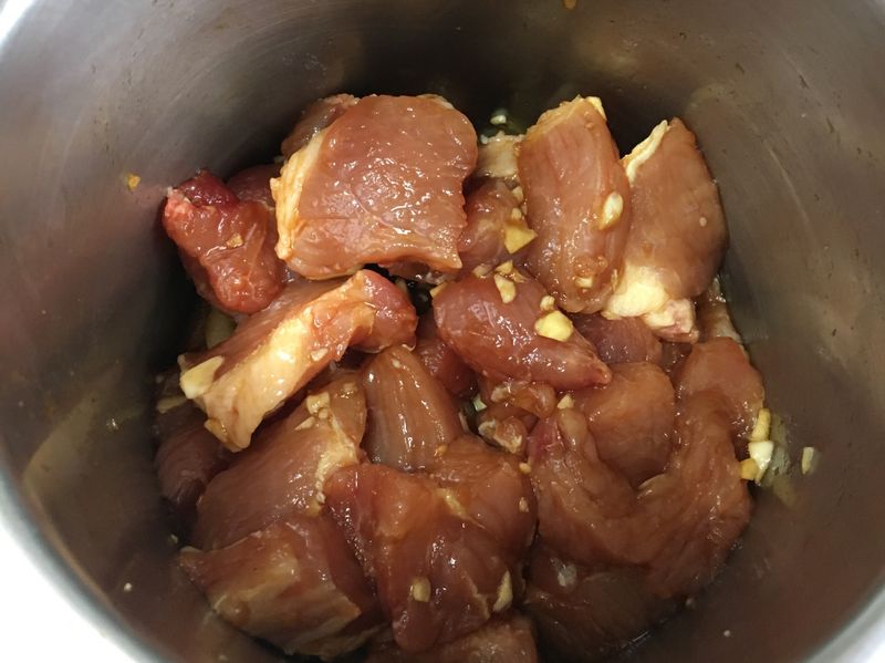 蒜香炸里肌肉