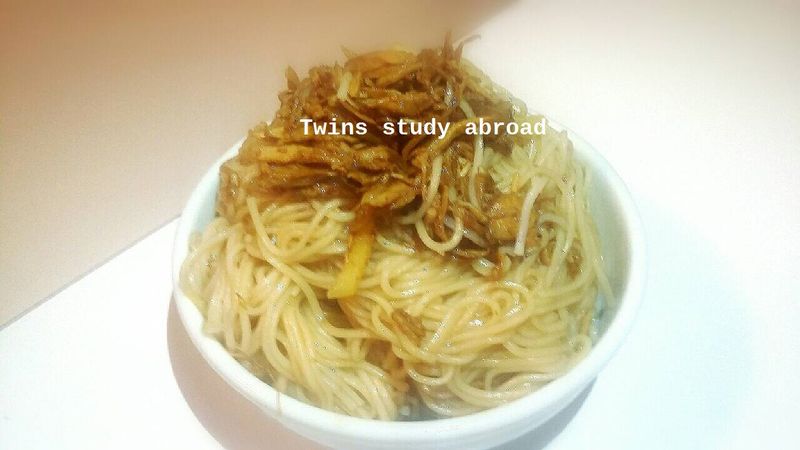 麻油雞絲薑拌麵線