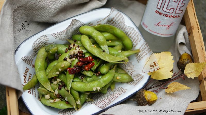 饗瘦美味-麻辣毛豆莢