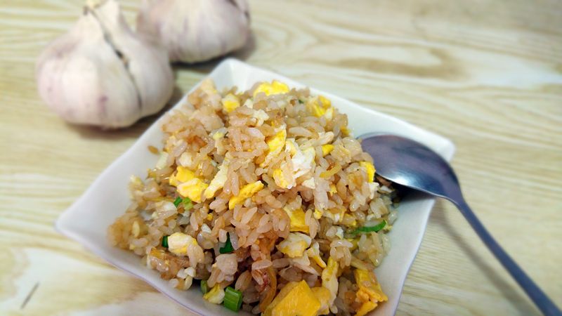 麻油蛋炒飯