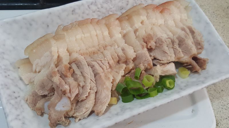 Q甜美味薄切白肉（三層肉）