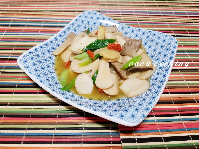 麻油杏鮑菇