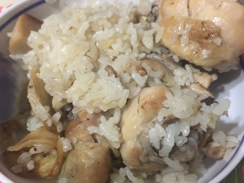 麻油雞飯