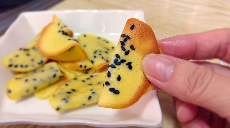 芝麻薄餅
