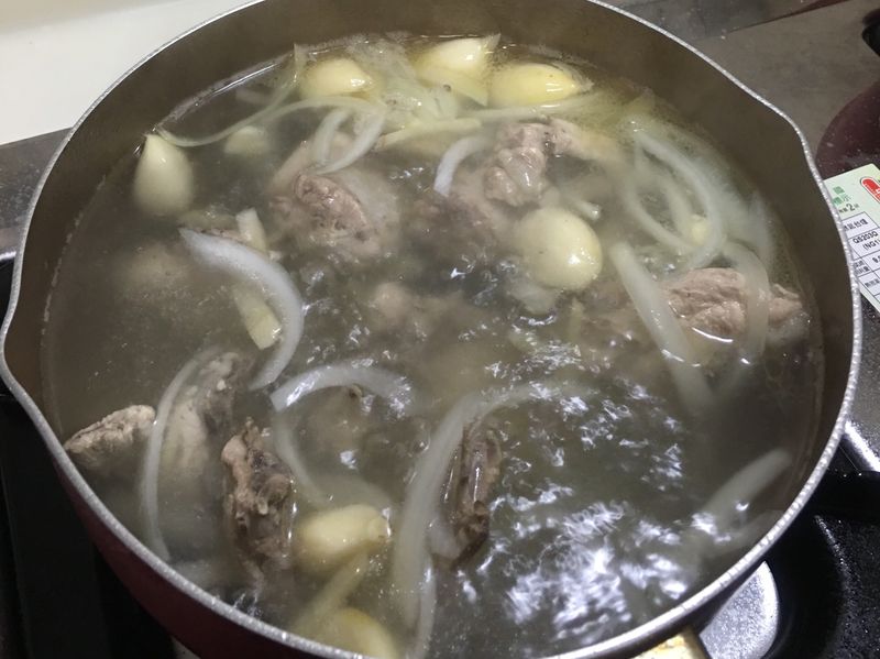 暖心蒜頭雞湯
