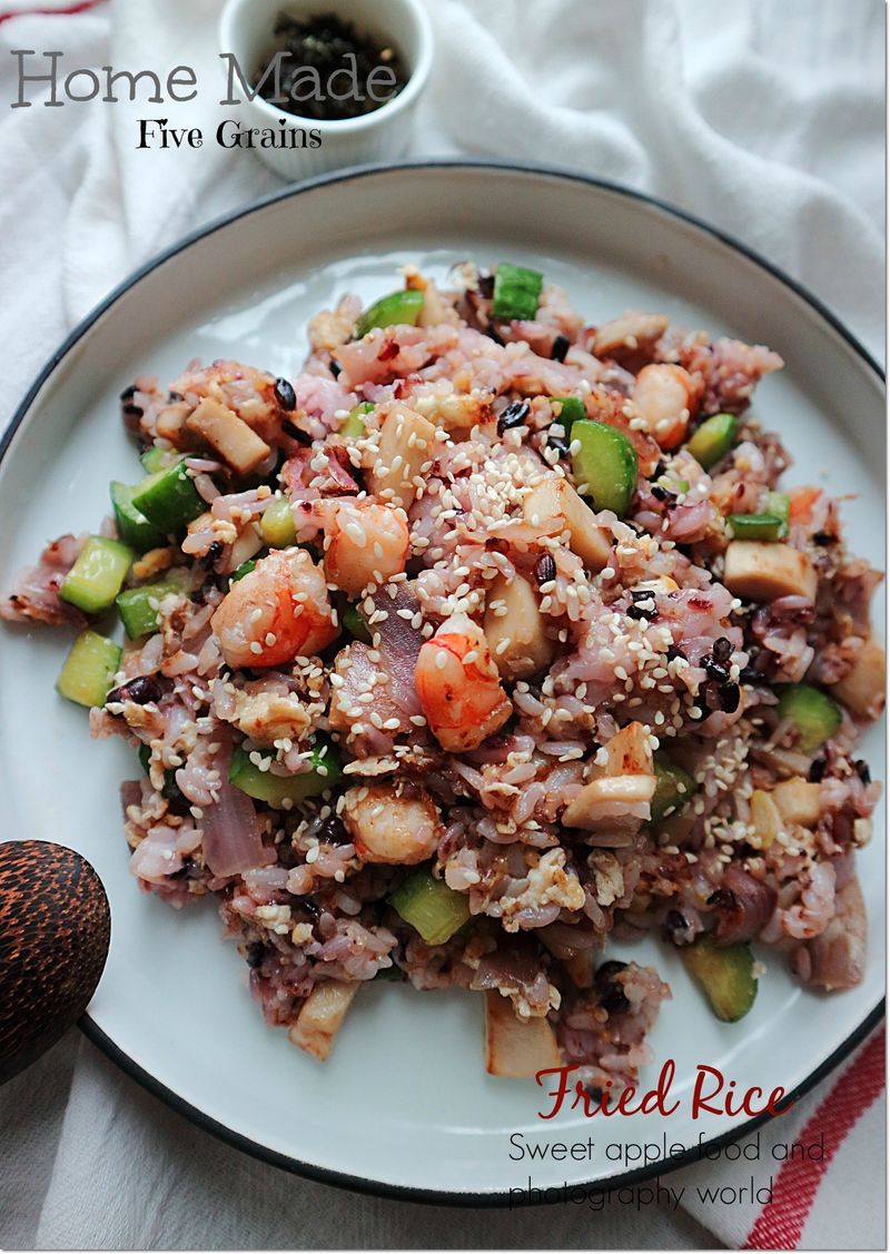 五穀米炒飯