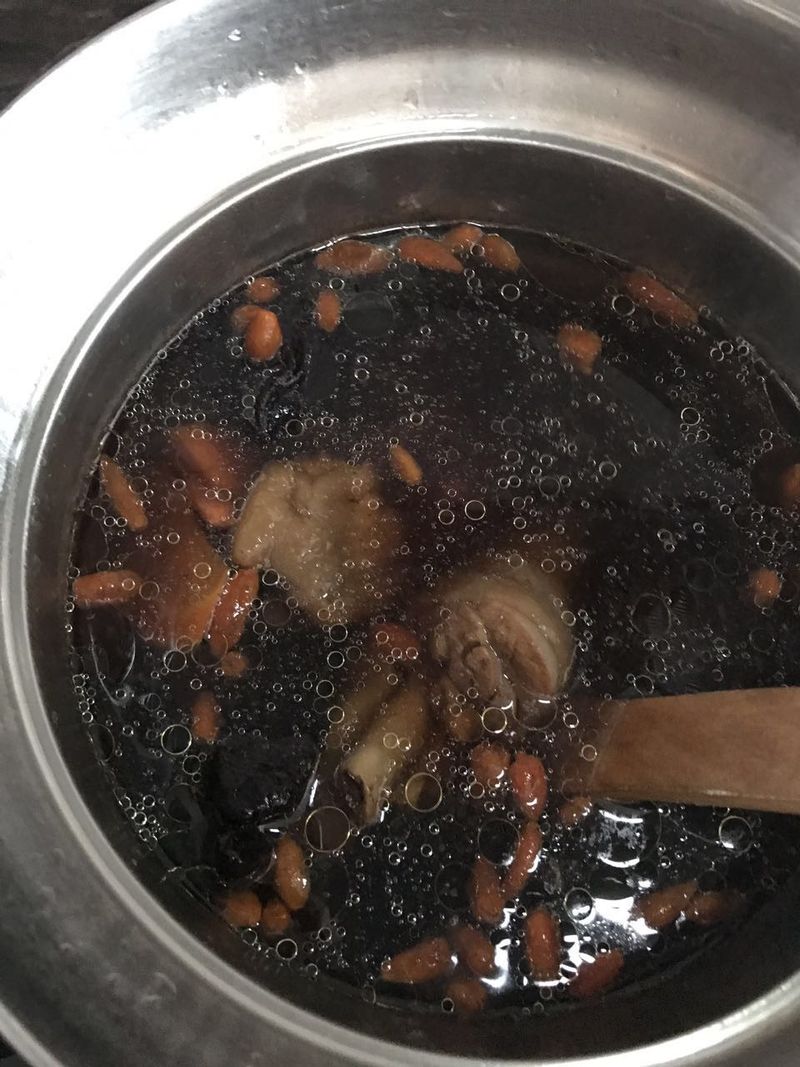 菜脯雞湯