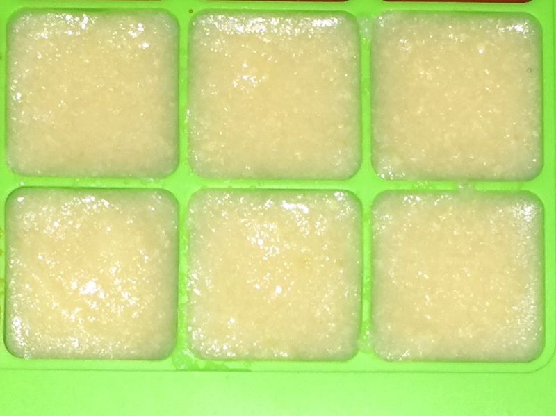 玉米筍泥（寶寶副食品六個月冰磚）