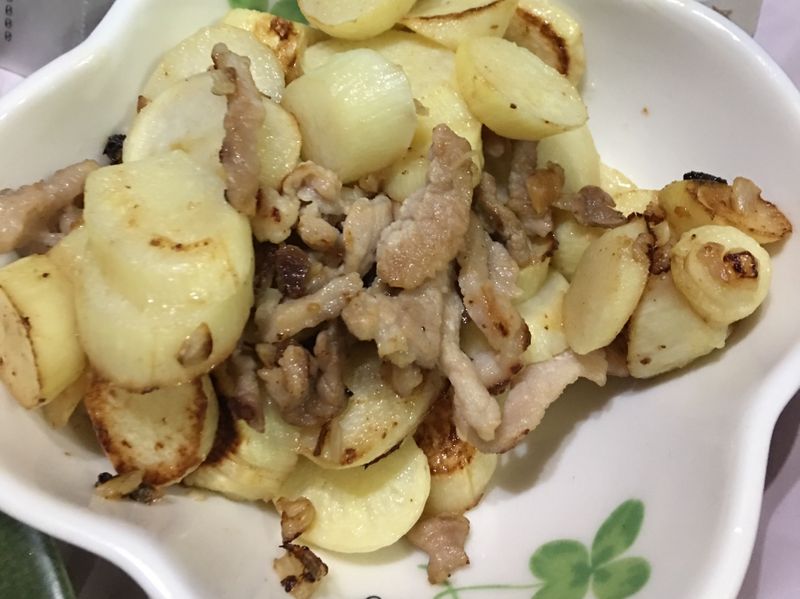 肉絲茭白筍