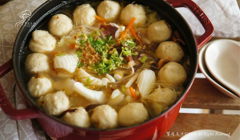 饗瘦美味-軟絲米粉湯