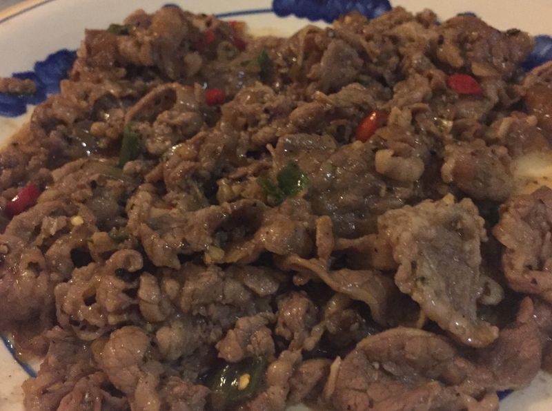 黑胡椒牛肉