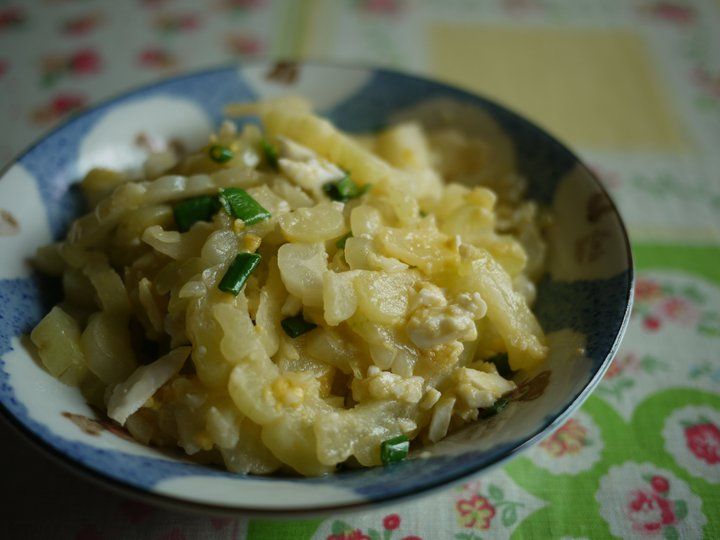 許效有約~icook 苦瓜炒鹹蛋!