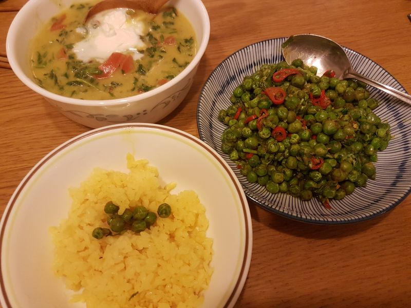 奶油薑黃飯