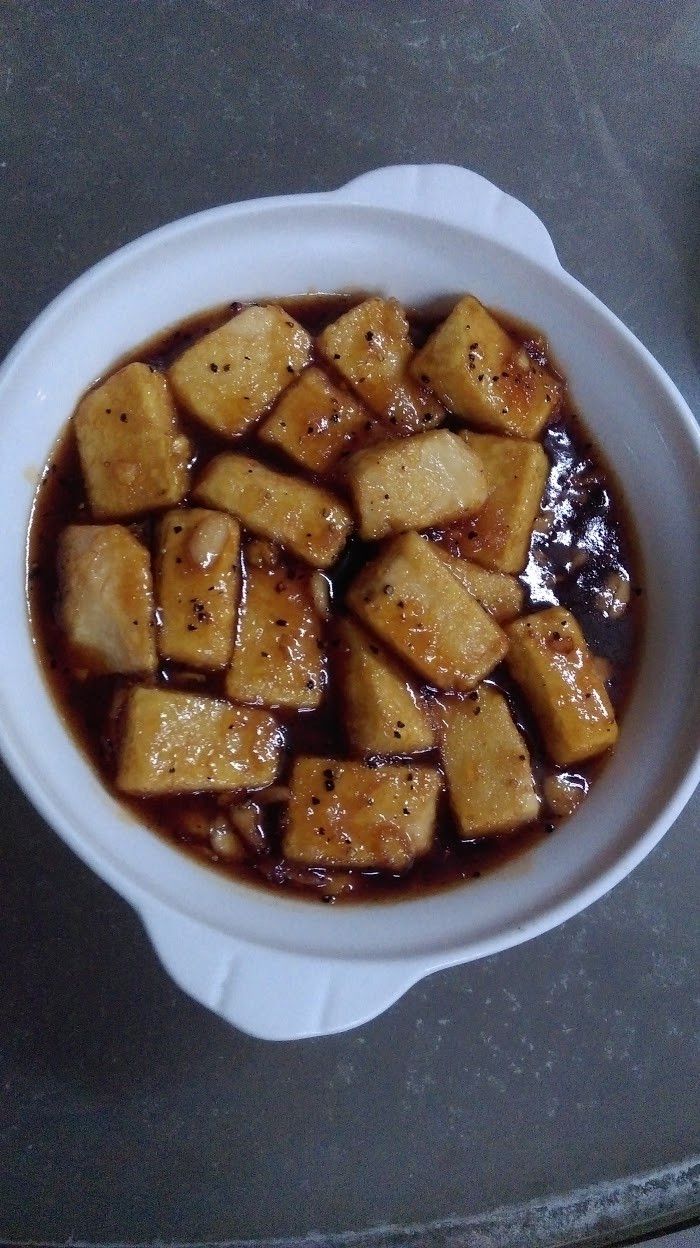 鐵板豆腐
