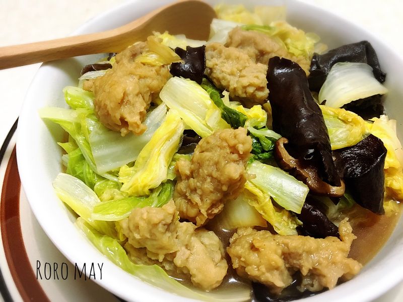 肉羹白菜滷