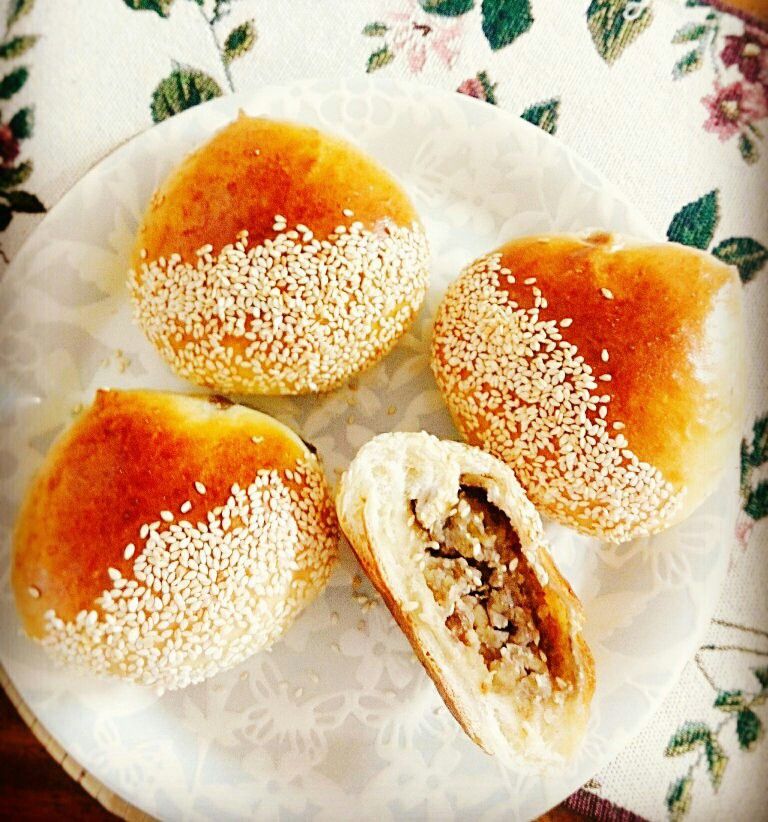 栗子麵包一超可愛,聖誕甜點