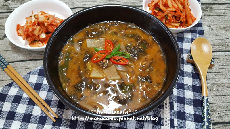 韓式菜乾大醬湯시래기된장국