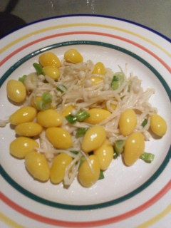 百果炒金珍菇
