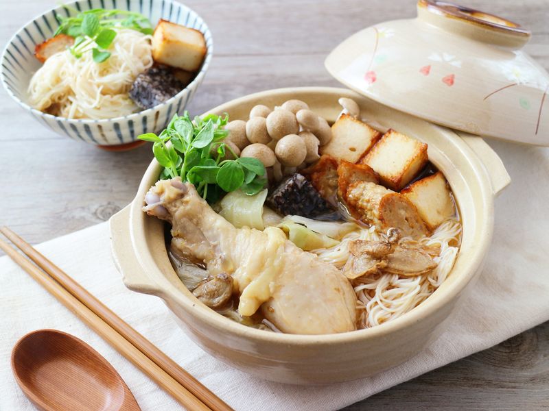 和風麻油雞麵線鍋 小七食堂