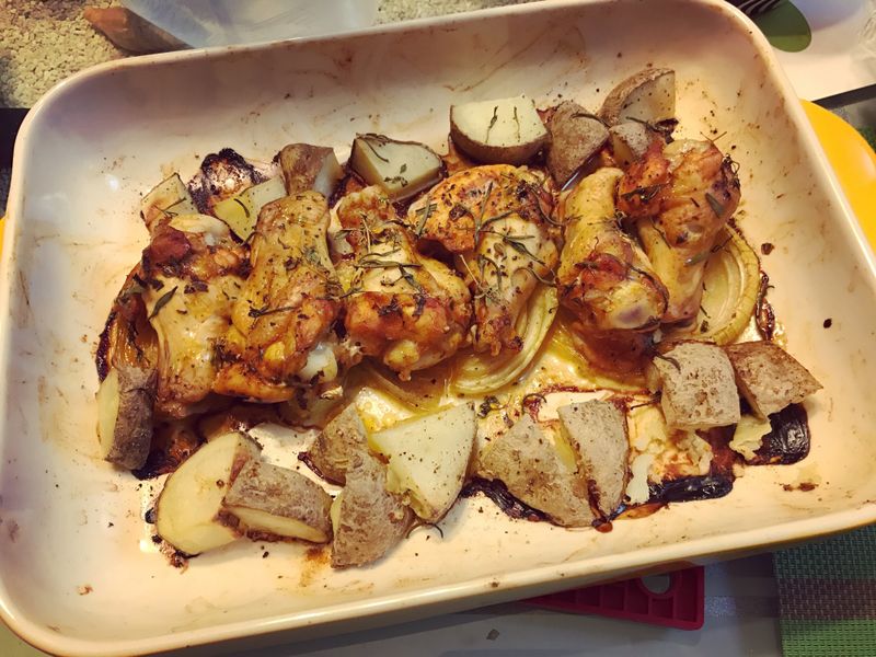 香料烤小雞腿
