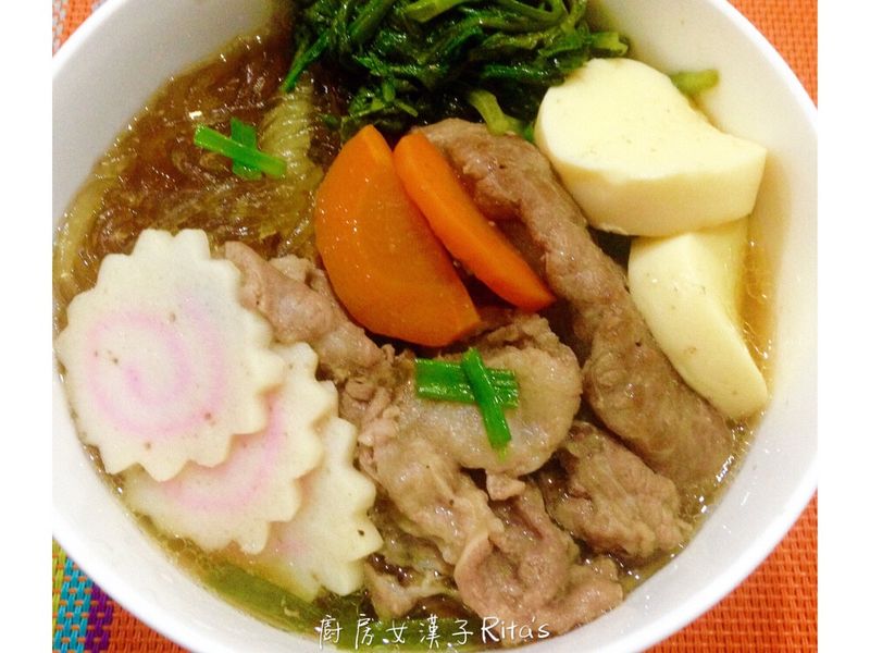 牛肉壽喜燒