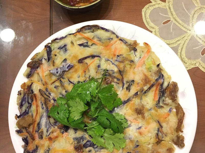 蔬菜煎餅