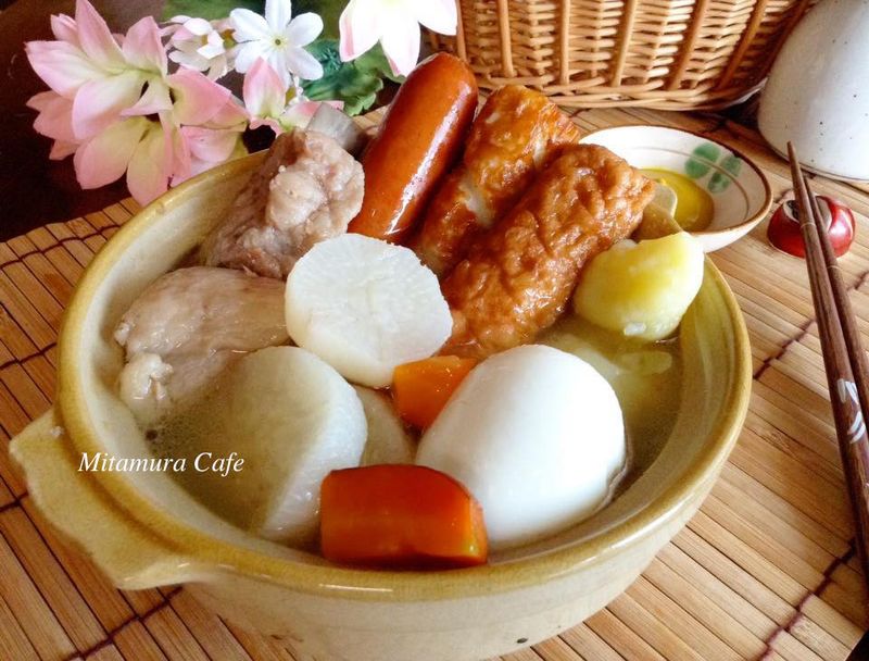 家常黑輪湯
