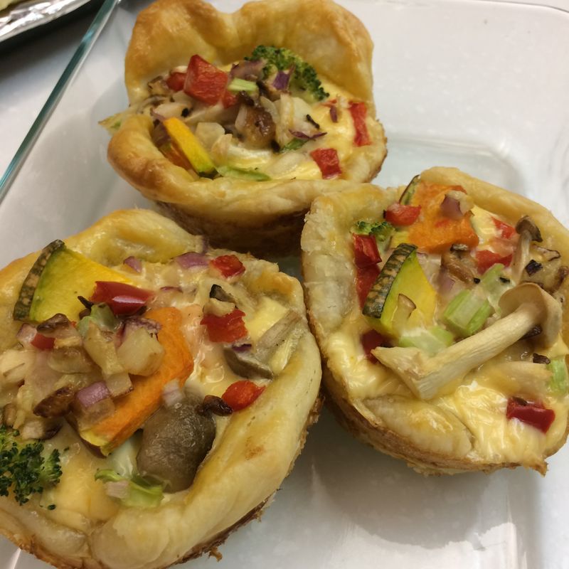鮭魚菇菇鹹派