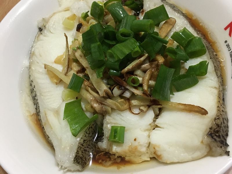 清蒸鱈魚