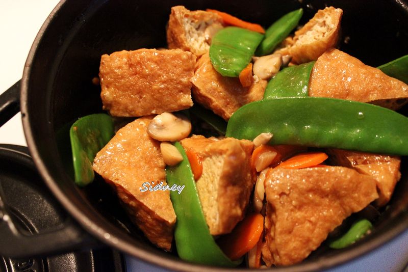 紅燒油豆腐