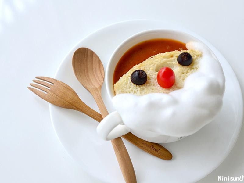 ［聖誕節限定］聖誕老人蕃茄湯/創意料理