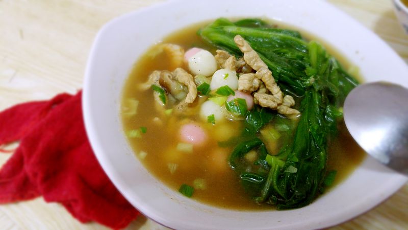 客家鹹湯圓