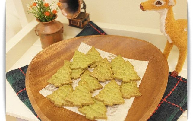 不失敗「抹茶餅乾 / 聖誕小樹餅乾」