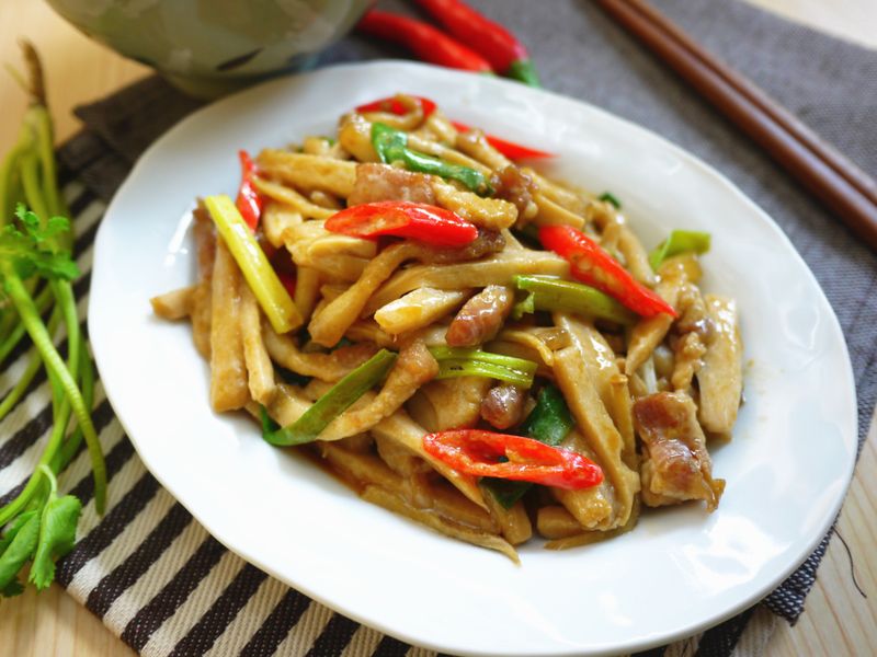 竹筍炒肉絲