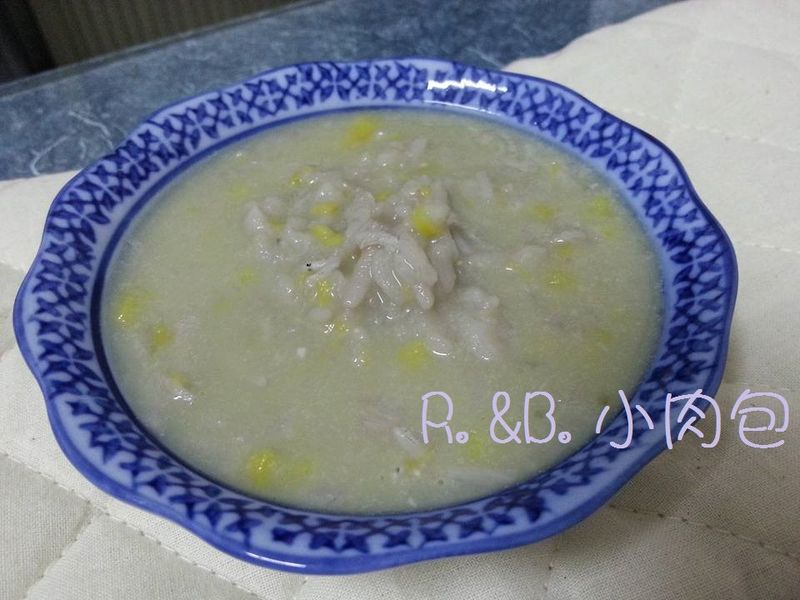 寶寶副食品-地瓜小魚母奶粥