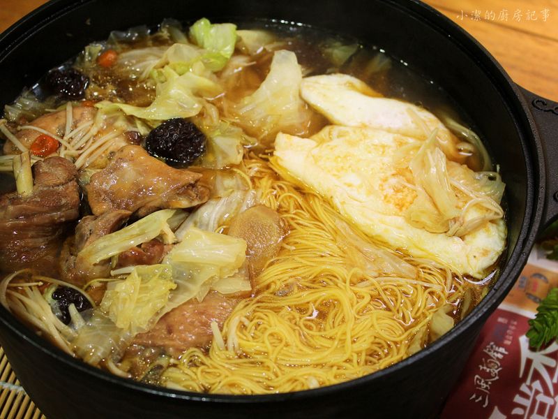 花雕雞湯麵線