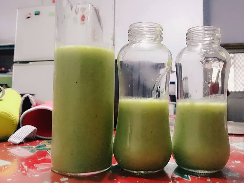 青江菜精力湯