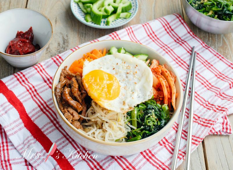 韓式拌飯 Bibimbap