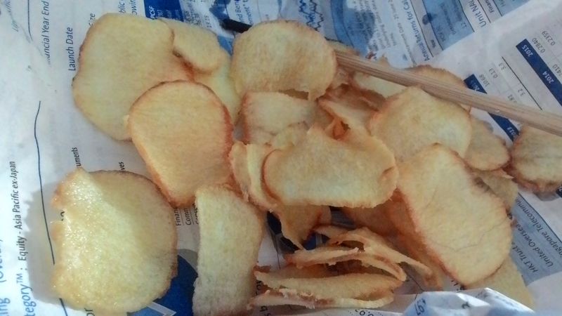 香脆炸芽菇