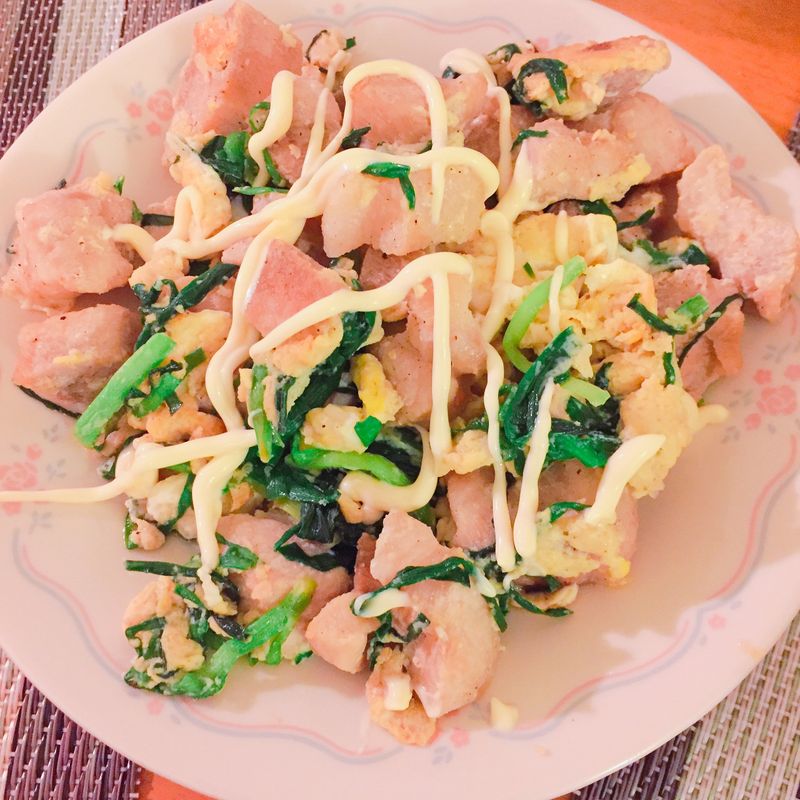 韭菜炒豬肉蛋