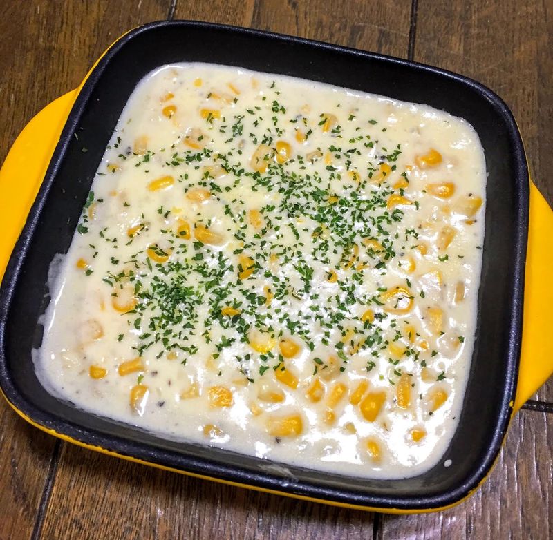 牛排經典配餐~香濃奶油玉米