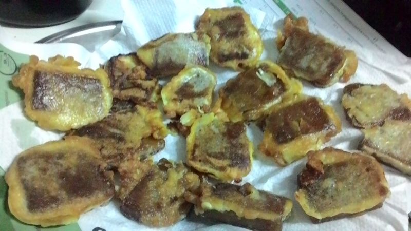 蛋香煎年糕