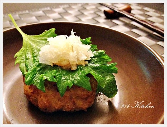 【深夜食堂】蘿蔔泥漢堡肉