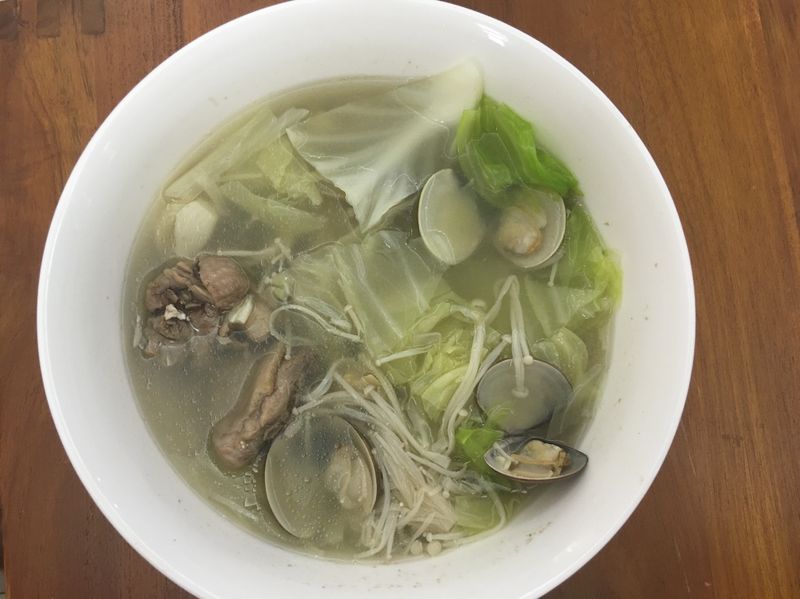 蒜頭雞湯