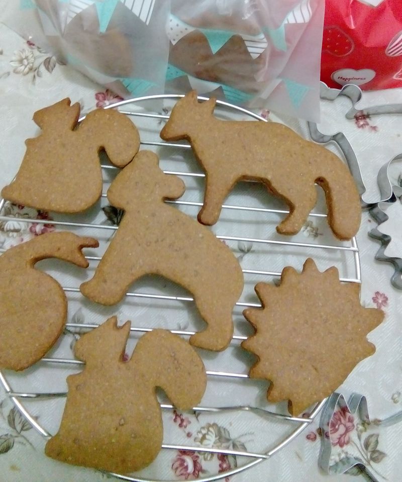 巧克力香料動物餅