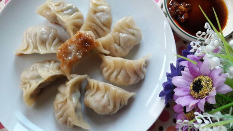 自家製泡菜煎餃
